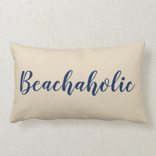 Beach House Pillow   Beachaholic