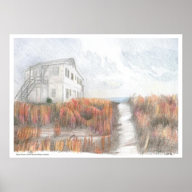 Beach House Poster (Front)