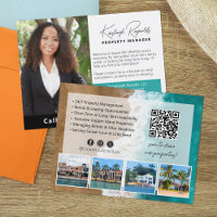 Beach House Rental Property Manager QR Code Photo