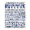 Beach House Rules Blue Coastal Personalized Family