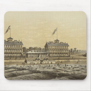 Beach House, Sea Girt, Monmouth Co, NJ Mouse Mat