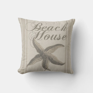 Beach House Starfish Seashore Cushion