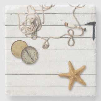 Beach house Stone Coaster