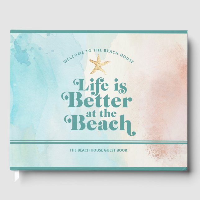 Beach House Vacation Rental Guest Information Book (Front)
