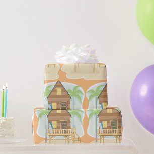 Beach House  Wrapping Paper