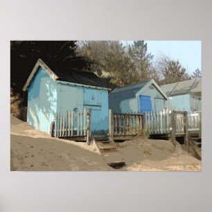 BEACH-HUT DETAIL 9 POSTER