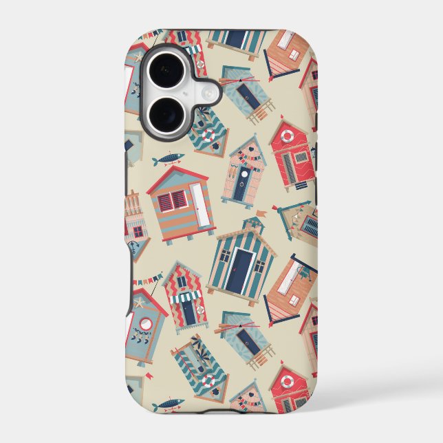 Beach Hut Pattern (Back)