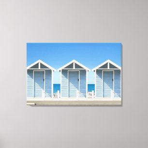 Beach Huts 2 Canvas Print