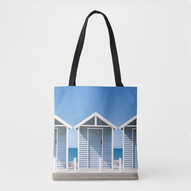 Beach Huts 2 Tote Bag (Front)
