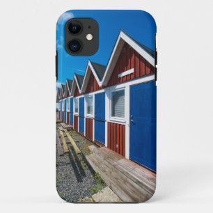 Beach Huts 3 iPhone 11 Case