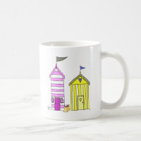 Beach Huts 3 Illustration