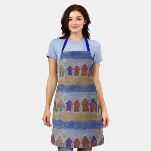 Beach Huts Apron