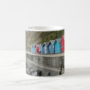 Beach Huts at Sheringham Norfolk  Coffee Mug
