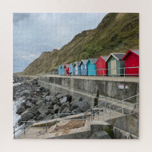 Beach Huts at Sheringham Norfolk   Jigsaw Puzzle