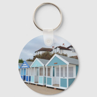 Beach Huts At Southwold Key Ring