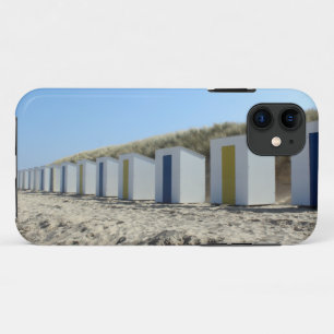 Beach huts, Cadzand-Bad, the Netherlands iPhone 11 Case