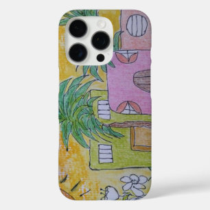 Beach Huts Golden Skies iPhone / iPad case