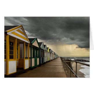 Beach Huts In A Summer Storm | Southwold