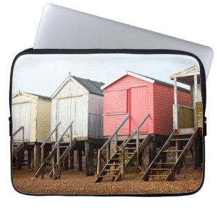 Beach Huts Laptop Sleeve