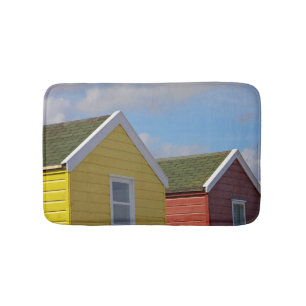 Beach Huts Southwold, England Bath Mat