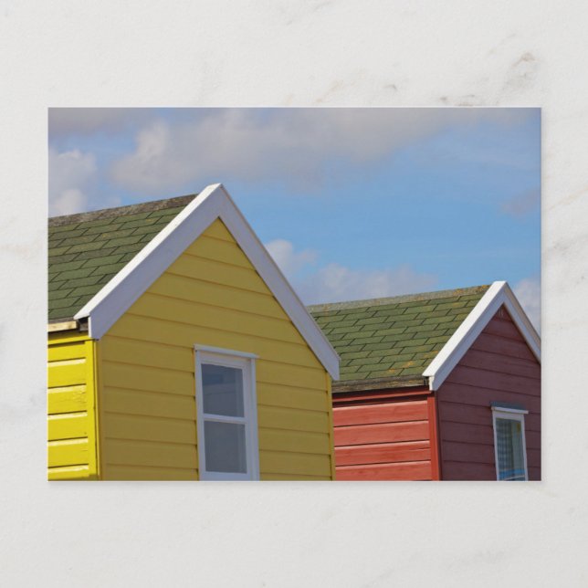 Beach Huts | Southwold, England Postcard (Front)