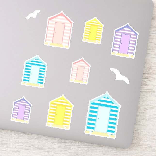 Beach Huts Summer Holiday (Detail)