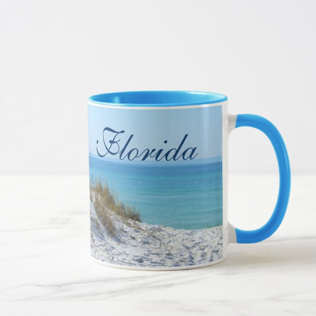 Beach in Florida Mug (Right)