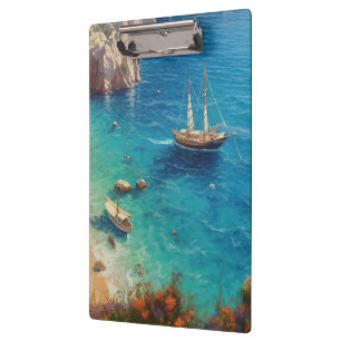 Beach in Greece Clipboard