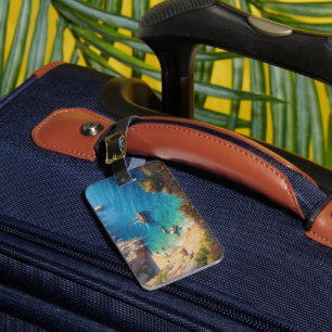 Beach in Greece Luggage Tag