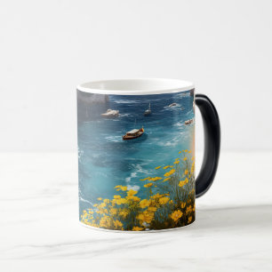 Beach in Greece Magic Mug
