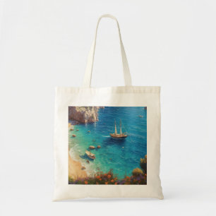Beach in Greece Tote Bag