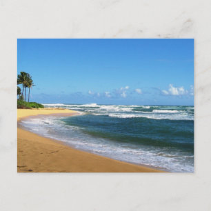 Beach in Kauai Postcard