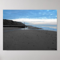 Beach in Mundesley, Norfolk by Alexandra Cook