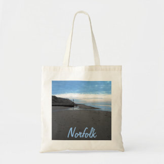Beach in Mundesley, Norfolk by Alexandra Cook Tote Bag
