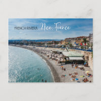 Beach in Nice, France