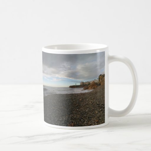 Beach in Spain Mug by IreneDesign2011