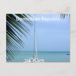 Beach in the Dominican Postcard
