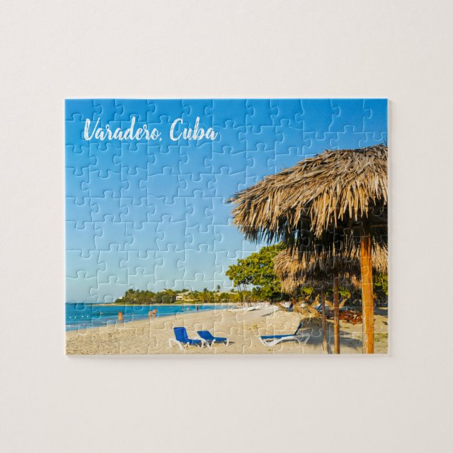 Beach in Vardero, Cuba Jigsaw Puzzle (Horizontal)