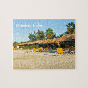 Beach in Vardero, Cuba Jigsaw Puzzle