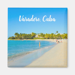 Beach in Vardero, Cuba Magnet