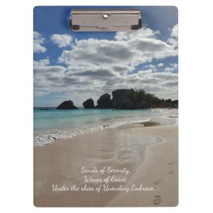 Beach Inspirational Clipboard