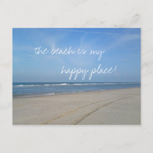 Beach is my Happy Place Postcards