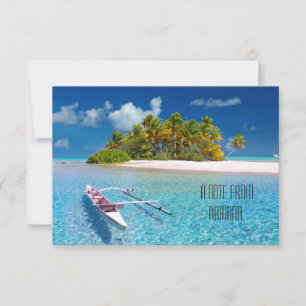 Beach Island Getaway Invitation