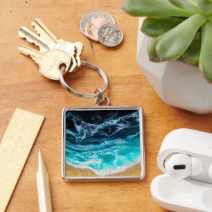 Beach  key ring