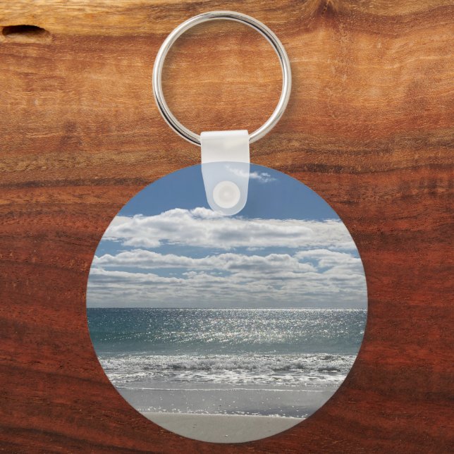 Beach  key ring (Back)