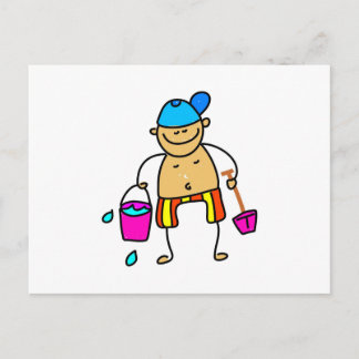 Beach Kid Postcard