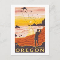 Beach & Kites - Bandon, Oregon