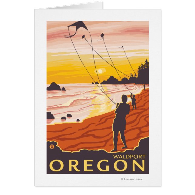 Beach & Kites - Waldport, Oregon (Front)
