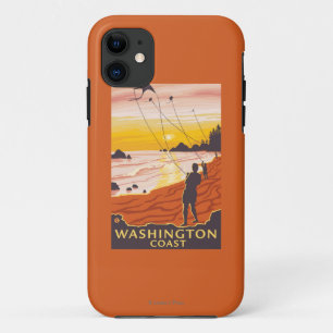 Beach & Kites - Washington Coast iPhone 11 Case