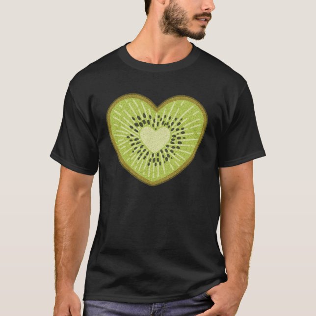 Beach Kiwi Costume  on Vacation Kiwi Fruit T-Shirt (Front)